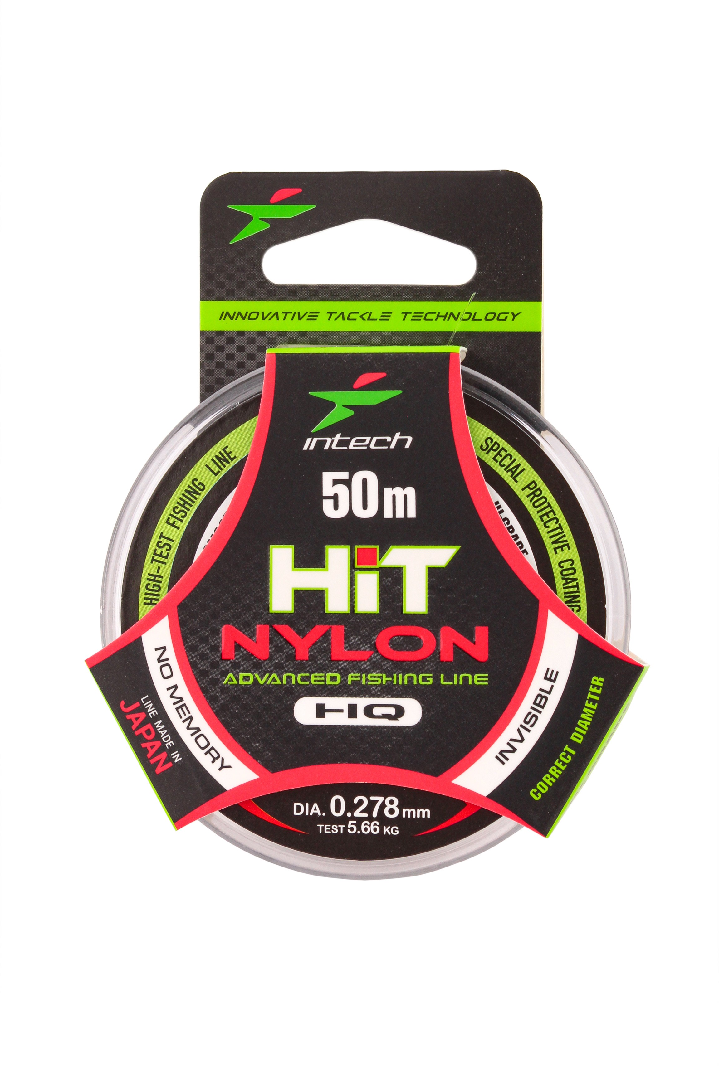 Леска Intech HIT Nylon 50м 0,278 5,66кг - фото 1