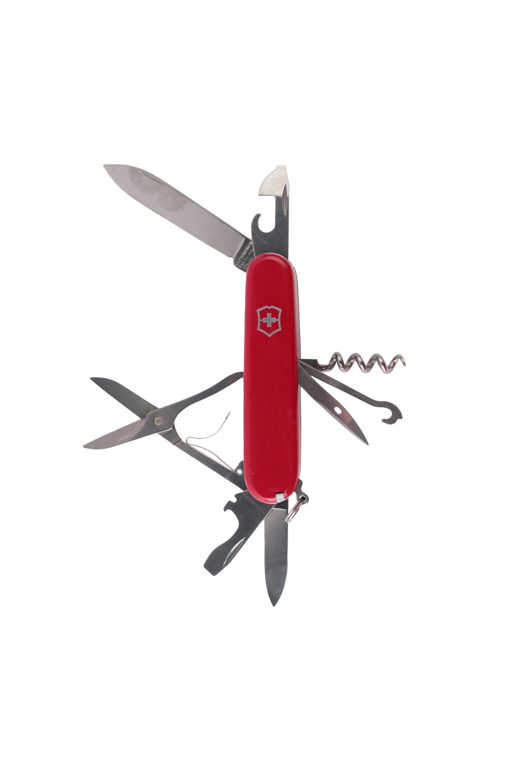 Нож Victorinox Mountaineer 91мм 18 функций красный - фото 1