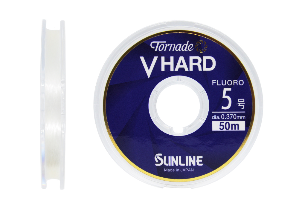 Леска Sunline Tornade V Hard FC 5.0/0.370мм 10кг/20lb 50м Clear - фото 1