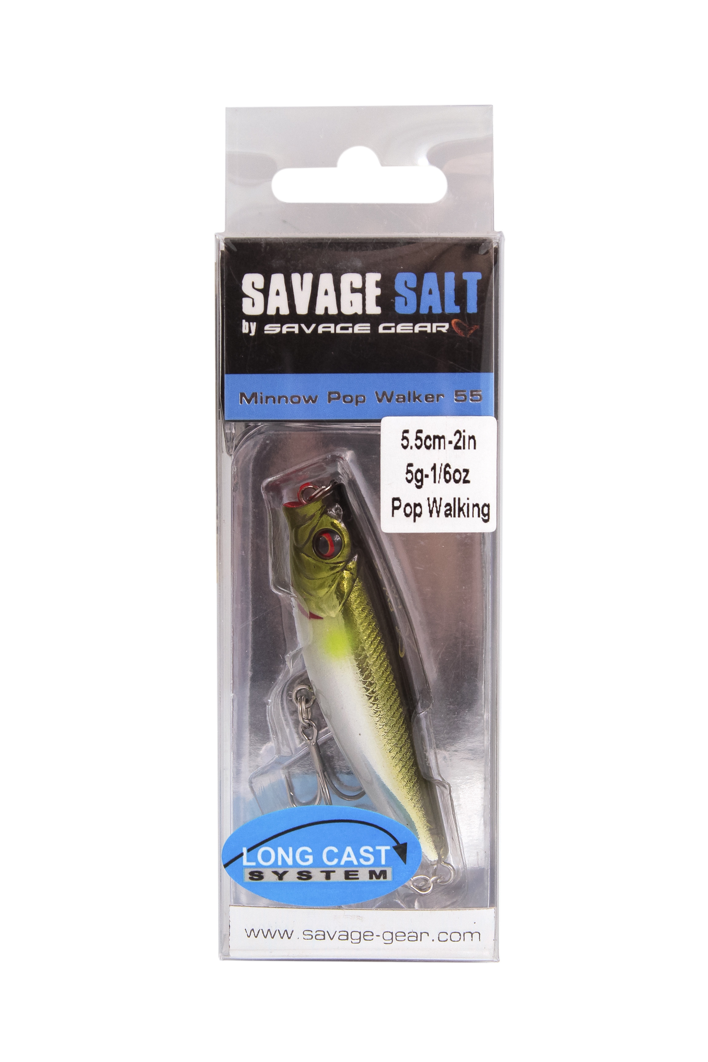 Воблер Savage Gear 3D minnow pop walker 5.5см 5гр  F mirror ayu - фото 1