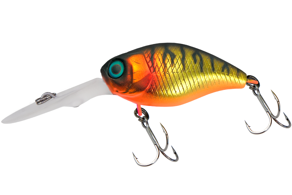 Воблер Jackall DD Chubby 38 mat gold tiger - фото 1