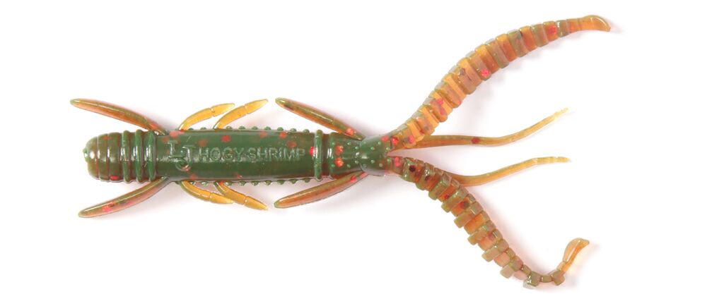 Приманка Lucky John виброхвост Pro Series hogy shrimp 3.5in 08.90 085 5шт - фото 1