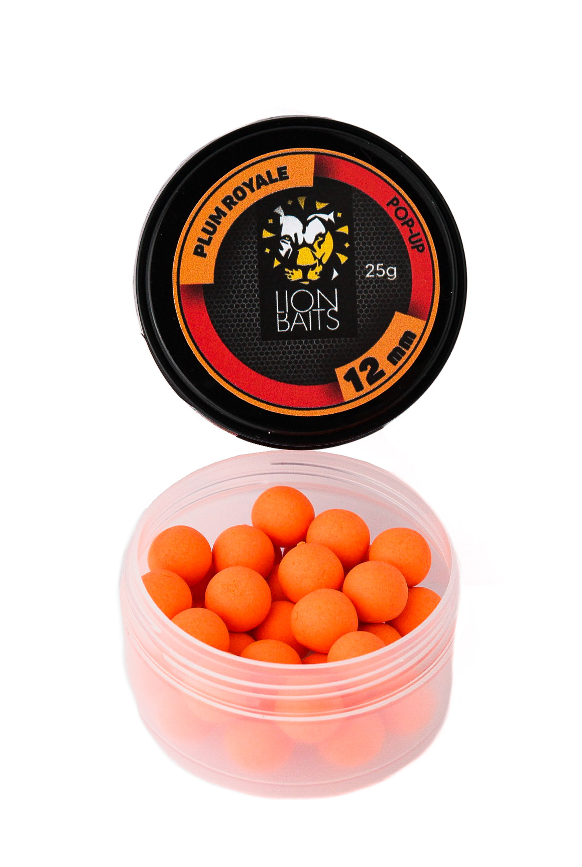 Бойлы Lion Baits pop-up Plum royale 12мм 25гр