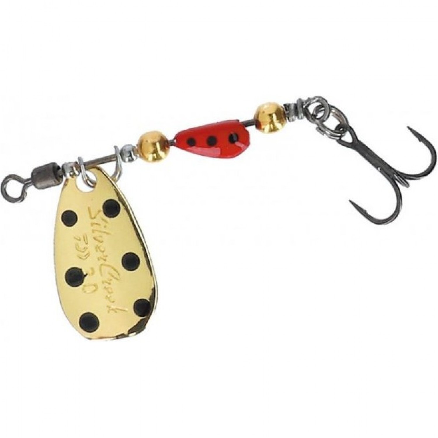 Блесна Daiwa Silver creek spinner 3,0 ladybug - фото 1