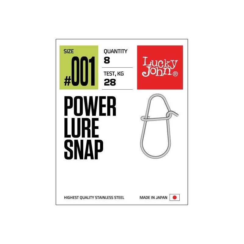 Застежка Lucky John Power Lure Snap 003 - фото 1