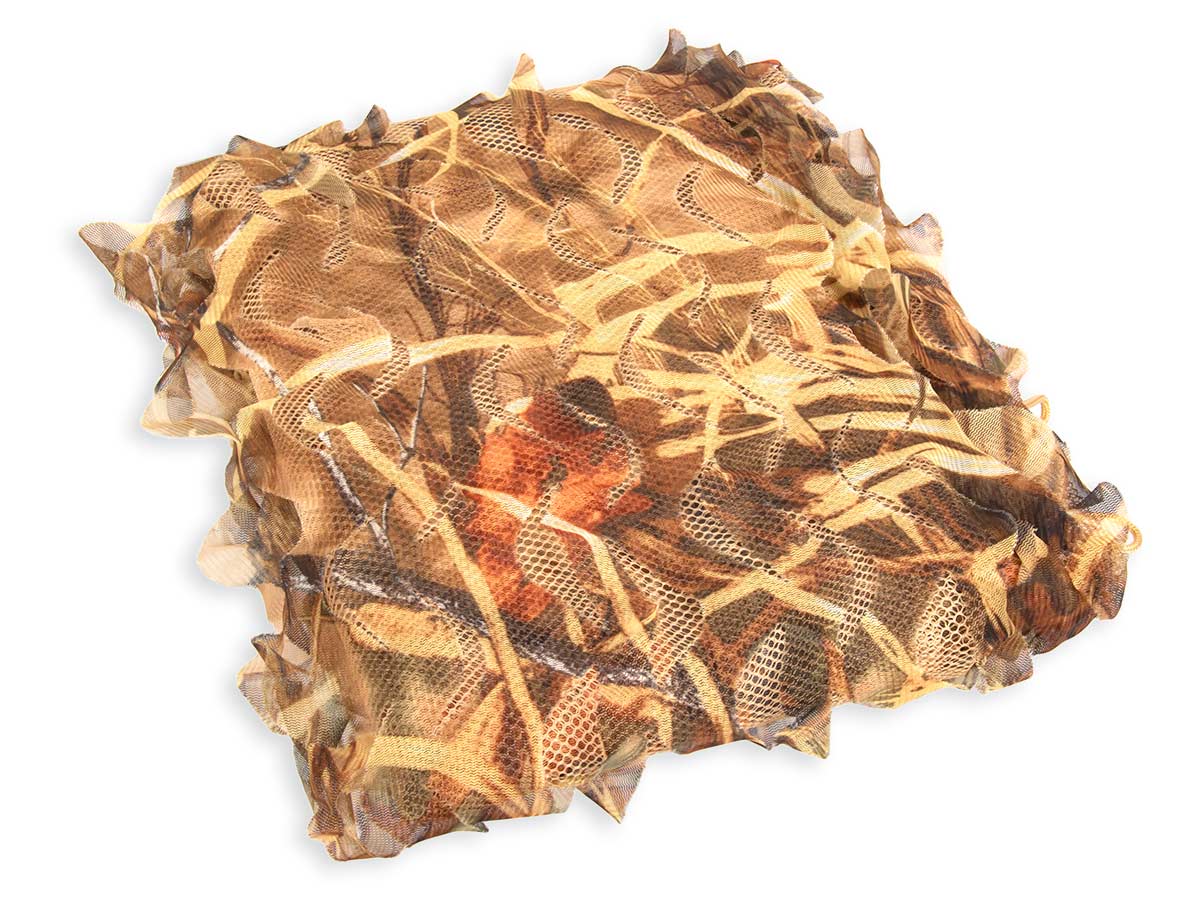 Сеть маскировочная ShotTime 1,4x3,6м двуслойная кмф камыш - фото 1