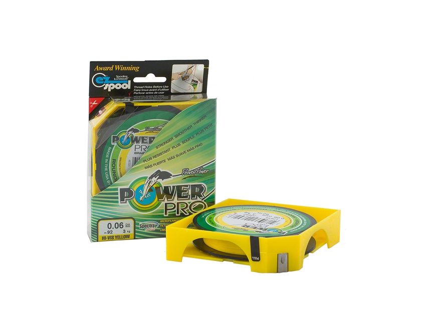 Шнур Power Pro 92м 0,06мм hi-vis yellow - фото 1