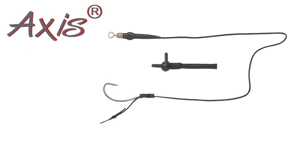 Поводок Axis Bolt rig system оснащенный крючок №6 - фото 1