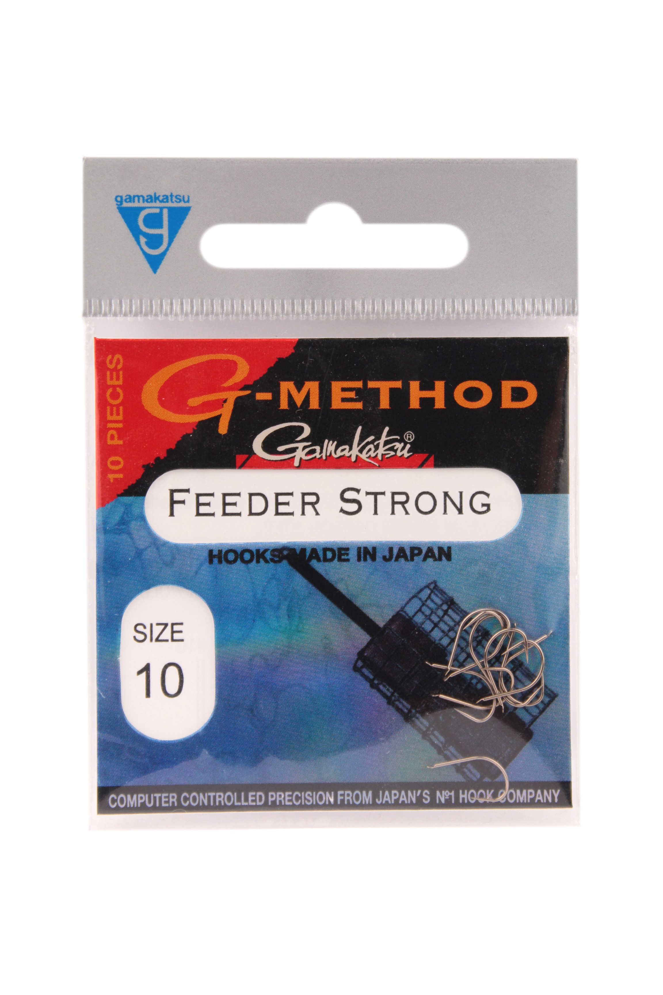 Крючок Gamakatsu G-Method feeder strong bronze №10 - фото 1