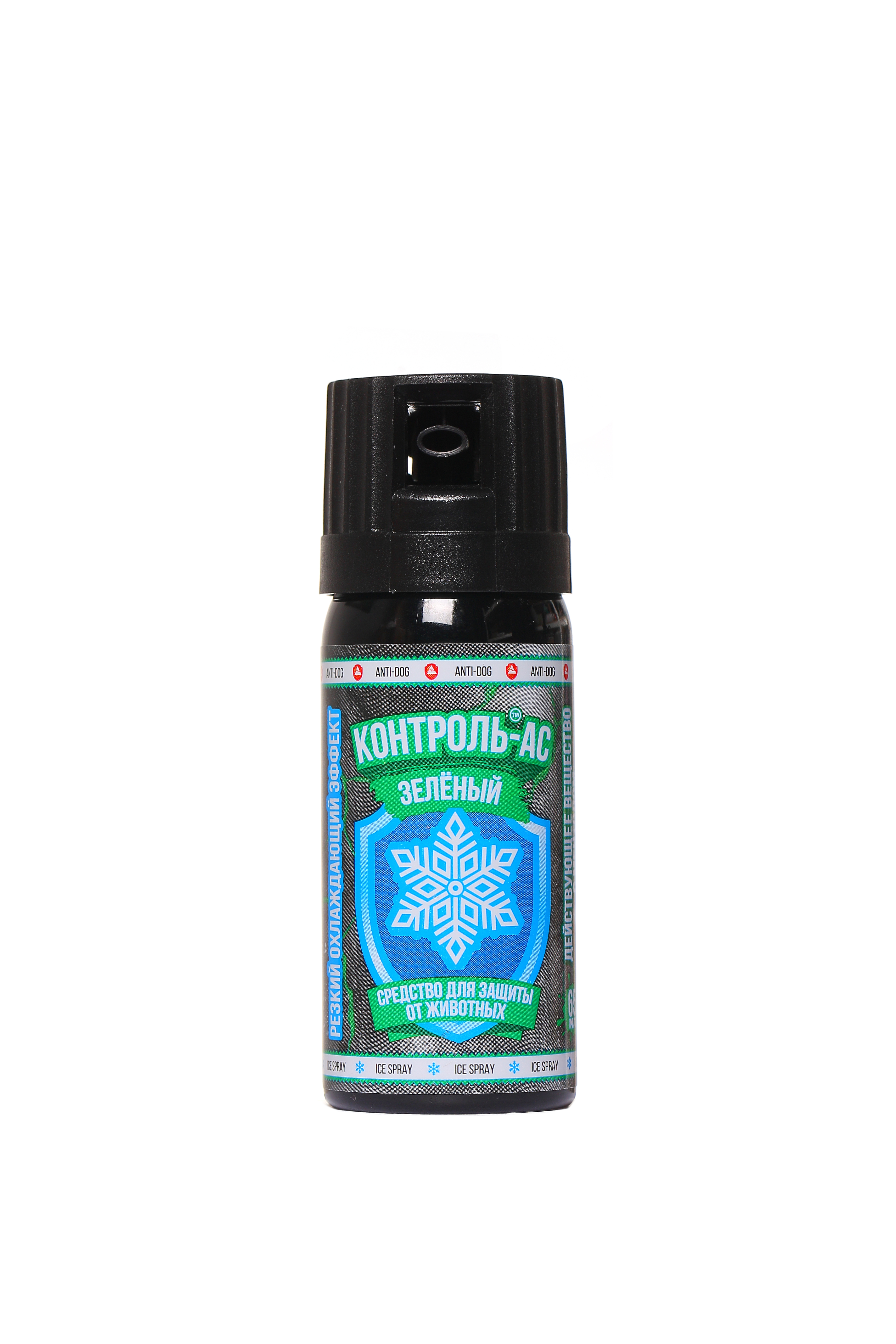 Аэрозоль Тюменские Аэрозоли Контроль-АС 65мл ментол аэроз-струйный стандарт зел - фото 1