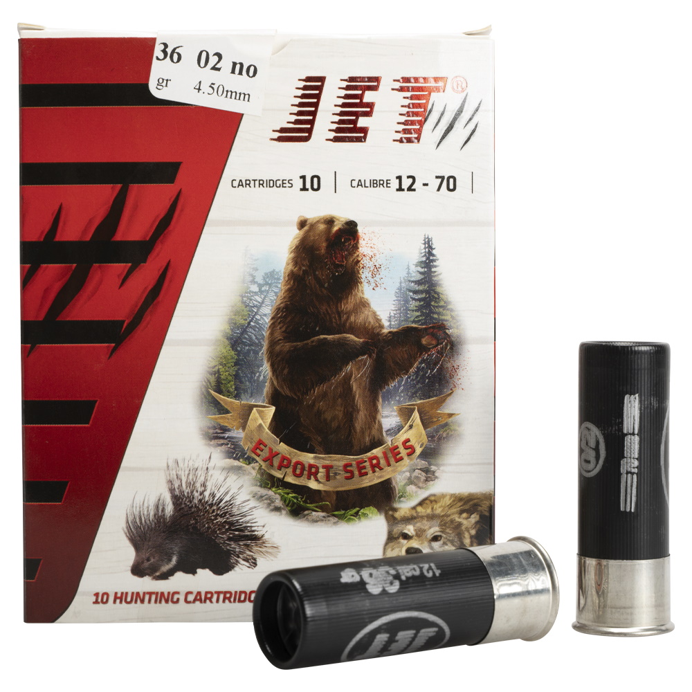 Патрон 12х70 Jet 02(00) 36гр полумагнум - фото 1