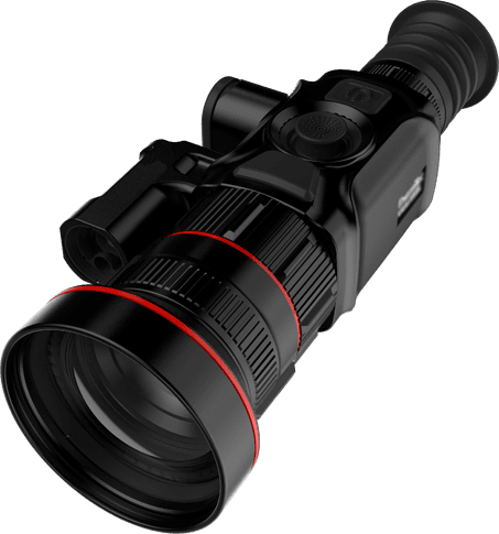 Тепловизионный прицел лазерный дальномер RikaNV Lesnik 660L 1200м 640х512 2 объе - фото 1