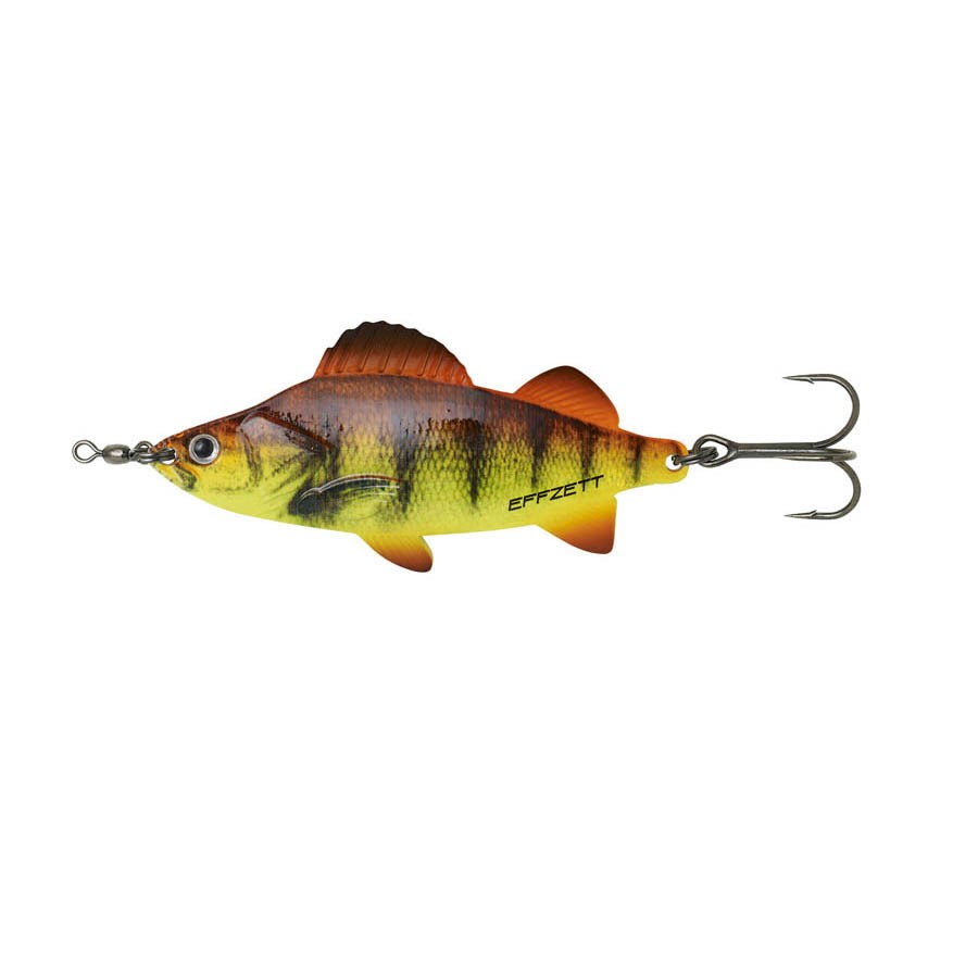 Блесна DAM Effzett Perch spoon 7см 17гр orange perch UV - фото 1