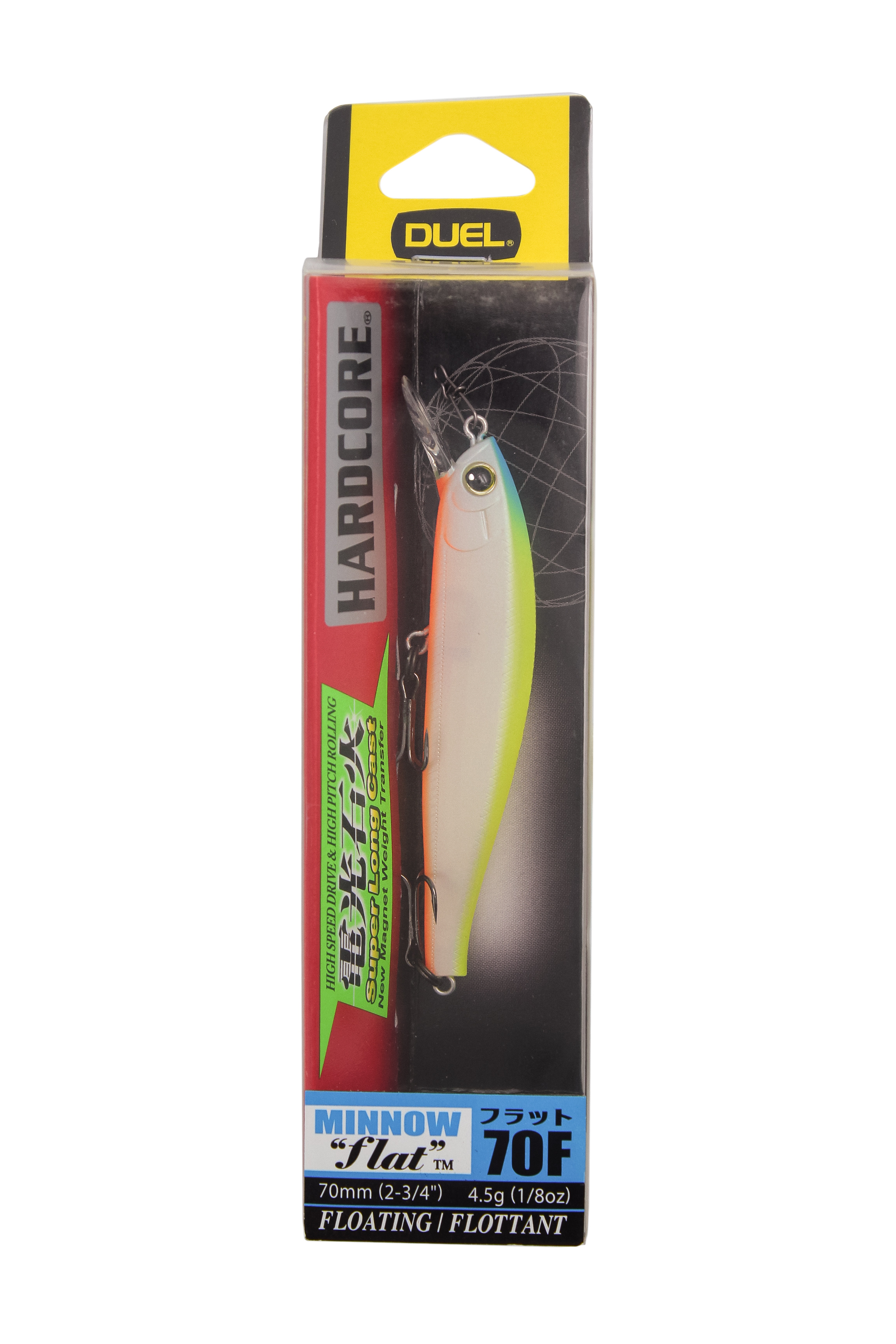 Воблер Yo-Zuri Duel hardcore minnow flat 70F F1125 MPCL - фото 1