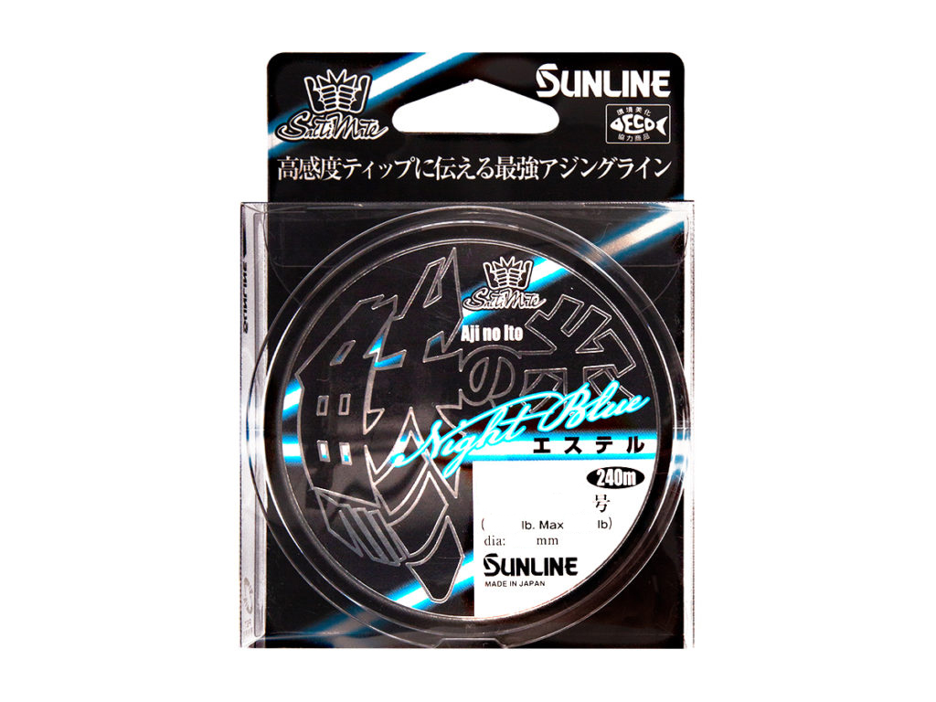 Леска Sunline Aji Line NB эстер clear blue 240м 0,104мм 0,4 2lb - фото 1