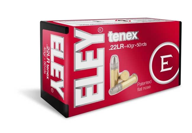 Патрон 22 LR Eley Tenex Flat nose 2,59г (50шт) - фото 1