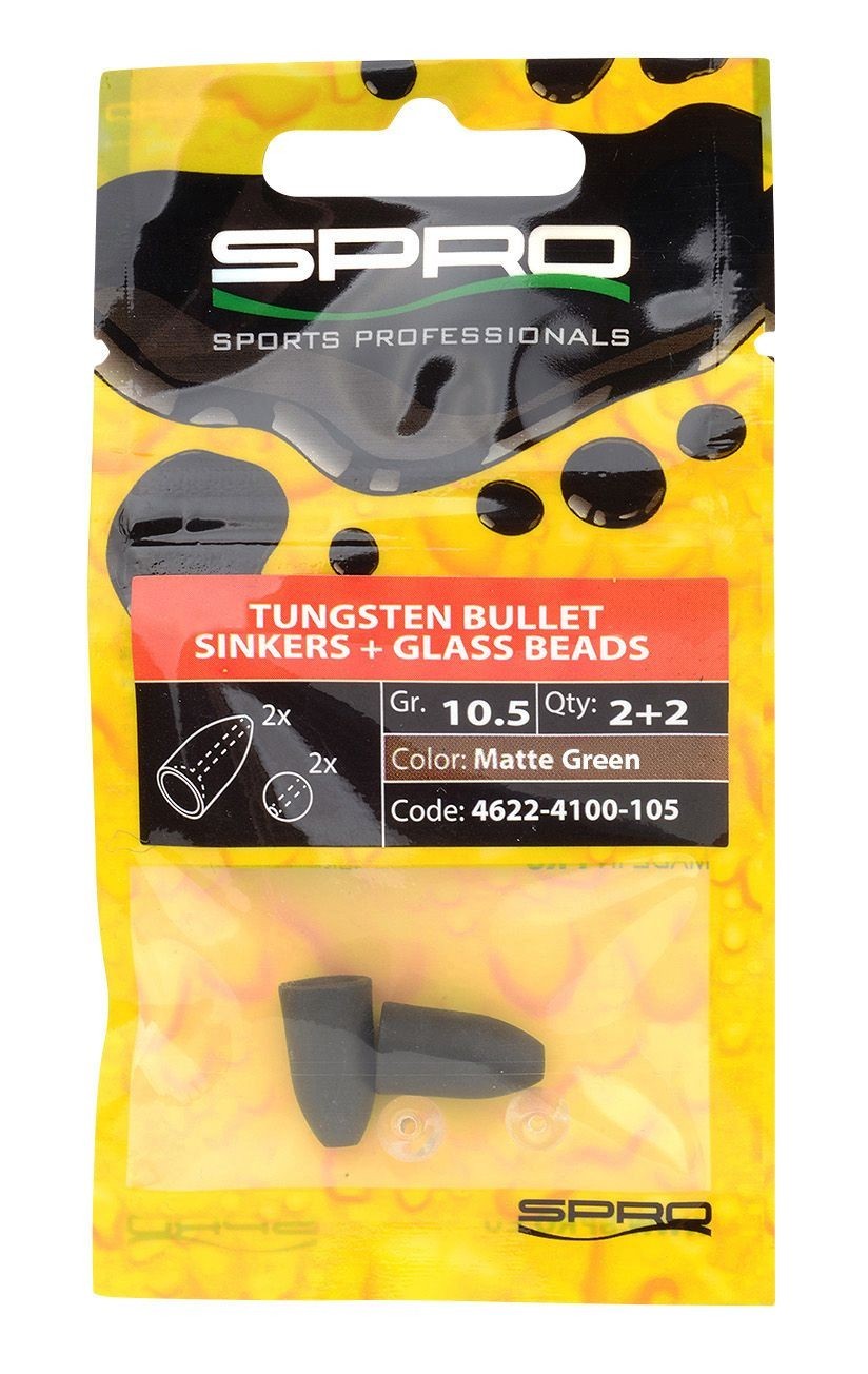 Груз SPRO Tungsten Bullet Sinkers MG 14гр 2+2 - фото 1