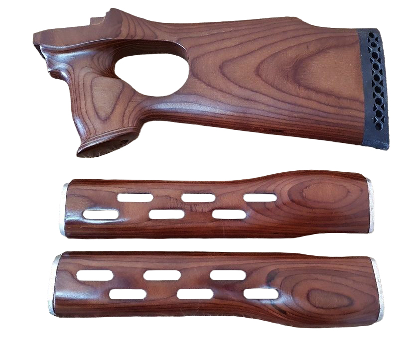 Приклад+цевье Левша Тигр ортопед. фанера - фото 1