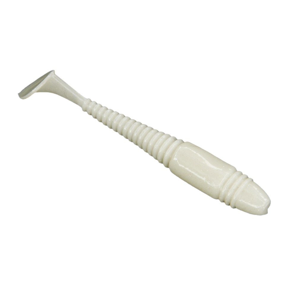 Приманка ESOX Tiga 2" 53мм цв.FK039 White Pearl уп.10шт - фото 1