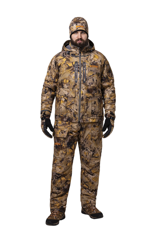 Костюм Remington 3 в 1 Blizzard Fit Yellow Waterfowl Honeycombs - фото 1