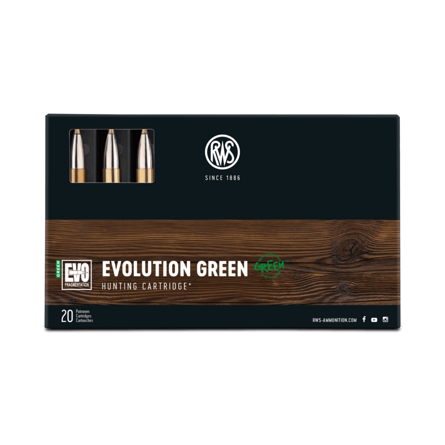 Патрон 30-06Sprg RWS 9,0 EVO Green - фото 1
