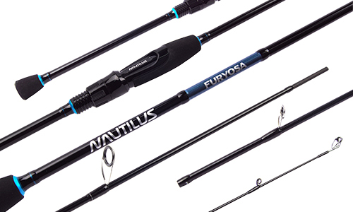 Спиннинг Nautilus Furyosa FRYS-742UL 223см 0.5-8гр Com - фото 1