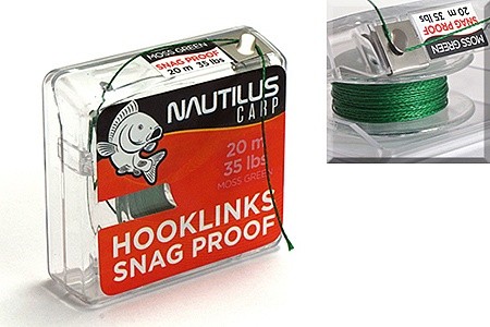 Поводковый материал Nautilus Snag proof 25lb 20м moss green - фото 1