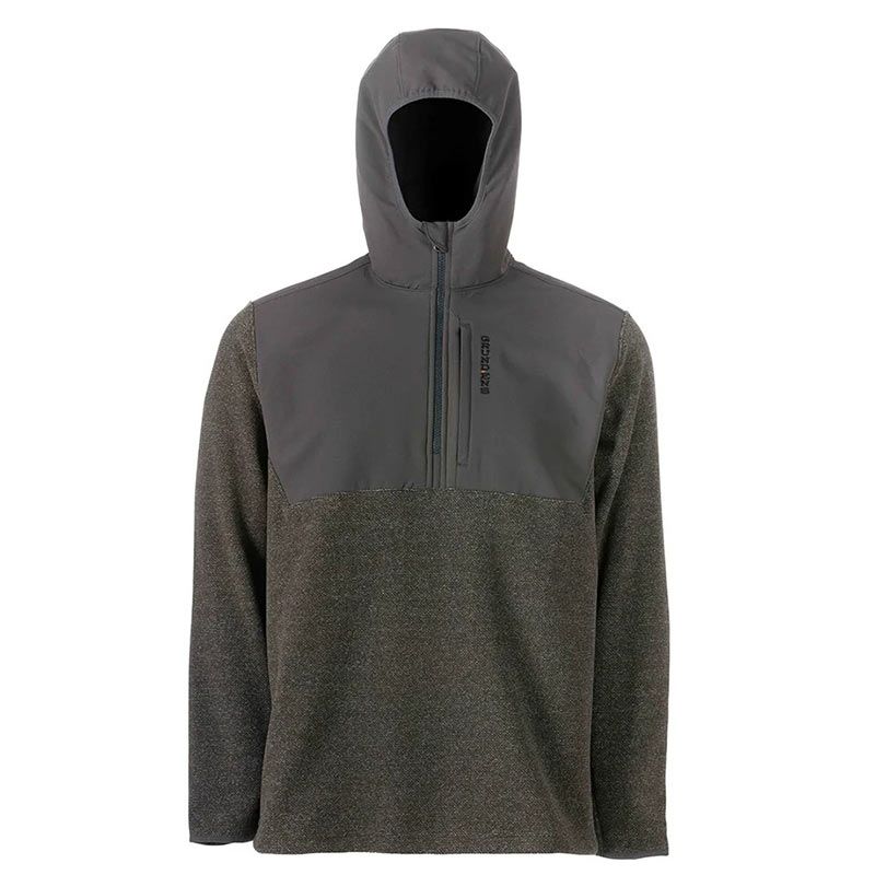 Толстовка Grundens Bering Pro Fleece Hoodie Metal  - фото 1