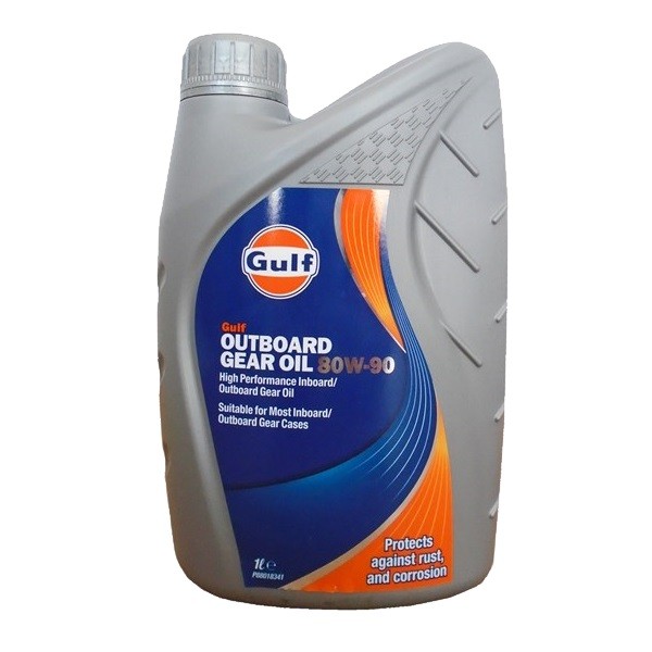 Масло Gulf Outboard Gear oil sae 80W-90 трансмиссионое 1л - фото 1