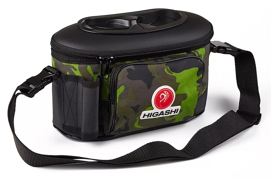Термокан Higashi Live bait box 4,5L green camo - фото 1