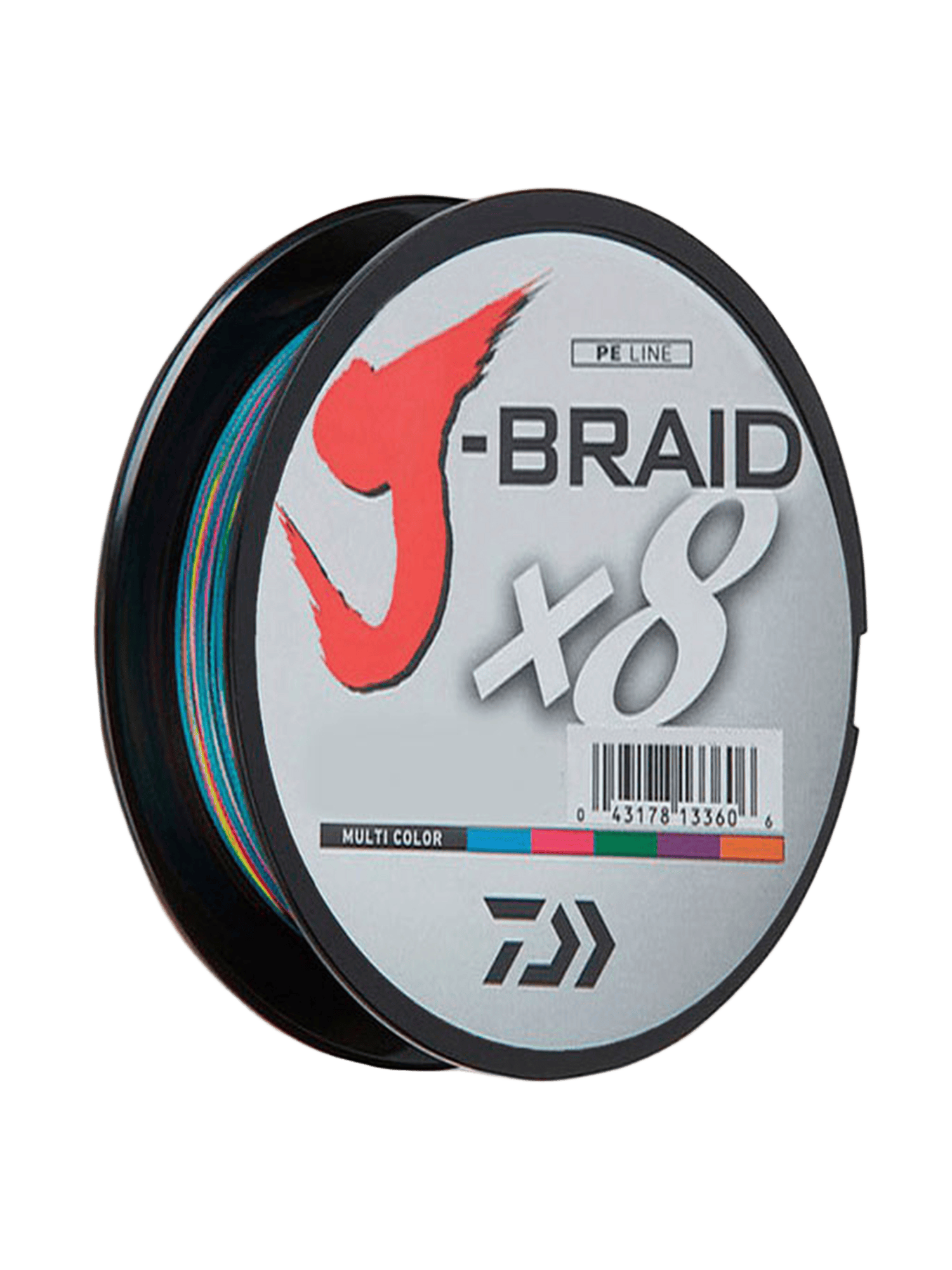 МП Шнур Daiwa J-Braid X8 0,20мм-300м MULTI C - фото 1
