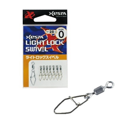 Застежка Xesta с вертлюгом Light lock swivel №0 - фото 1