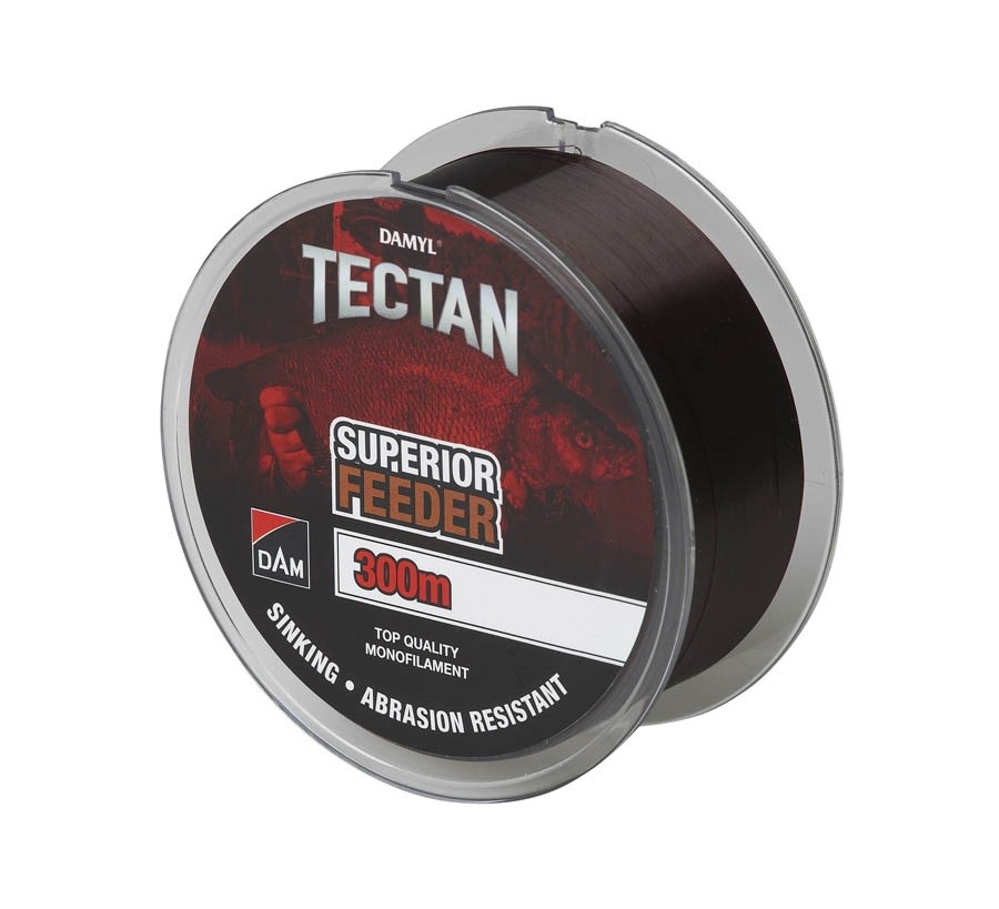Леска DAM Tectan Superior Feeder 300м 0,16мм 2,3кг 5lb brown - фото 1