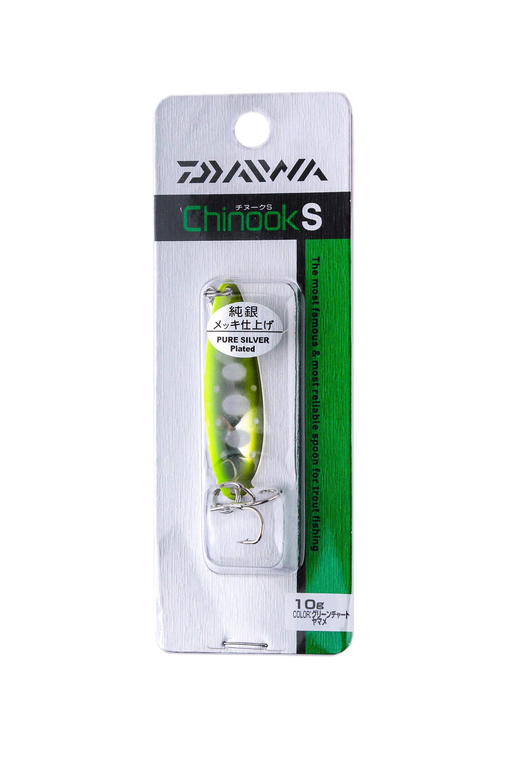 Блесна Daiwa Chinook S 10гр green chart yamame - фото 1