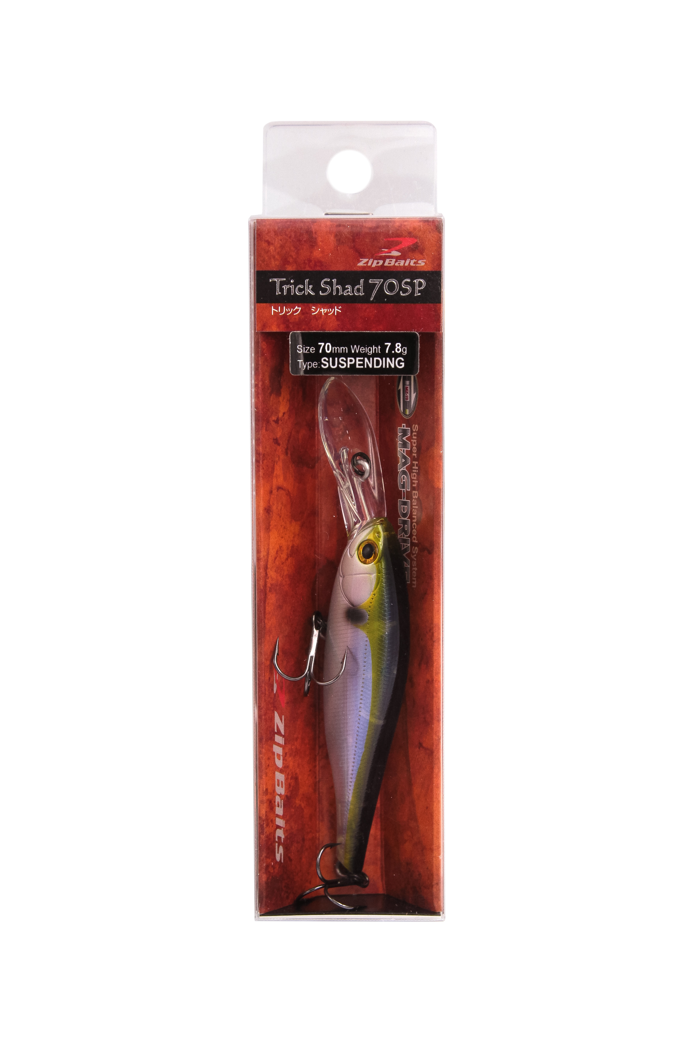 Воблер Zipbaits Trickshad 70SP 018R - фото 1