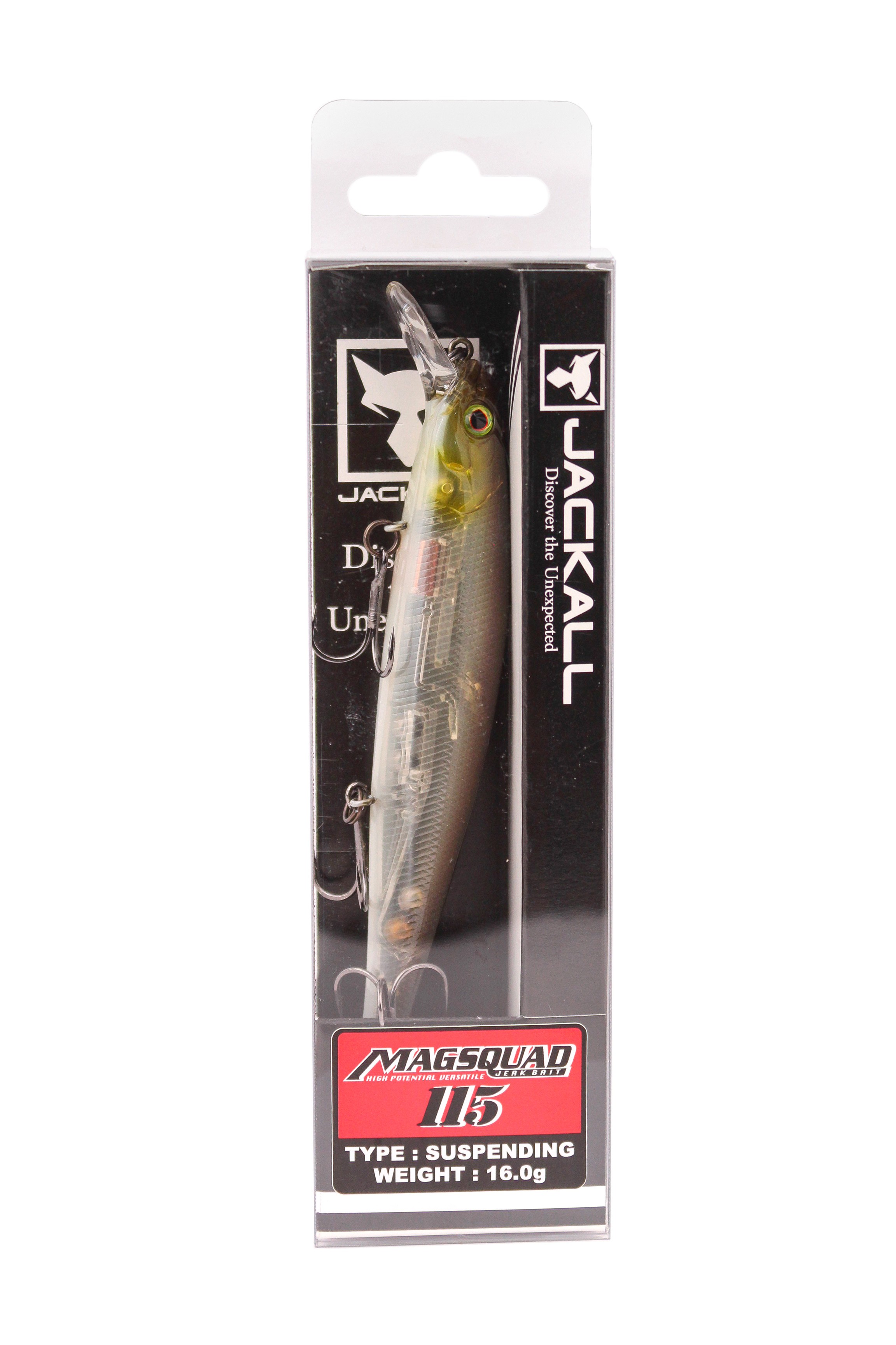 Воблер Jackall Mag Squad 115 SP ghost minnow - фото 1