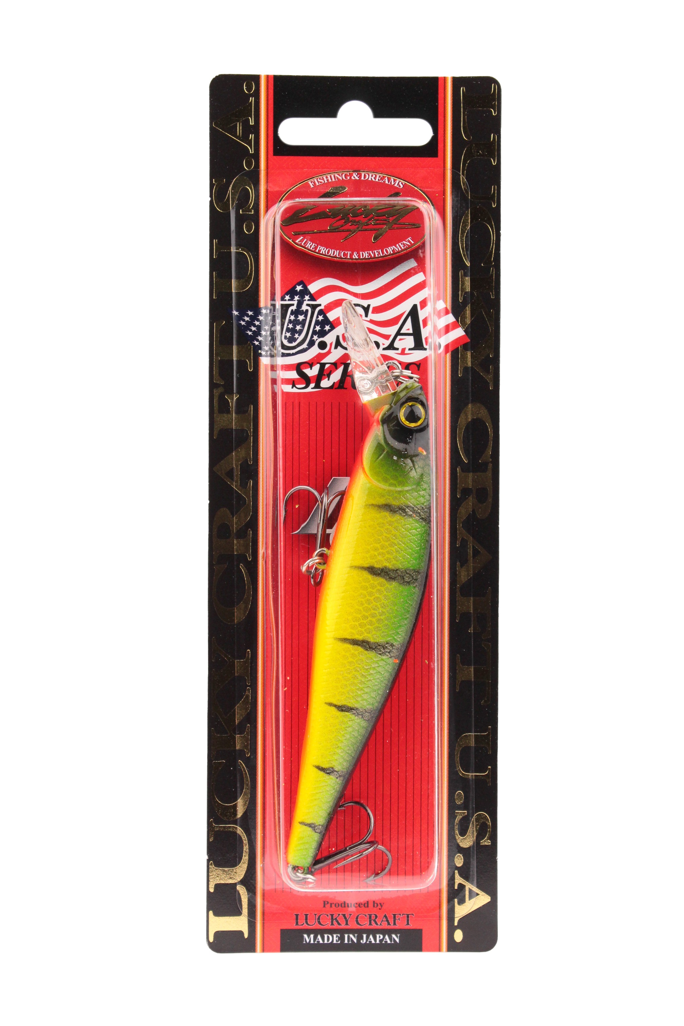 Воблер Lucky Craft Pointer 100-889 Gold Skin Perch - фото 1