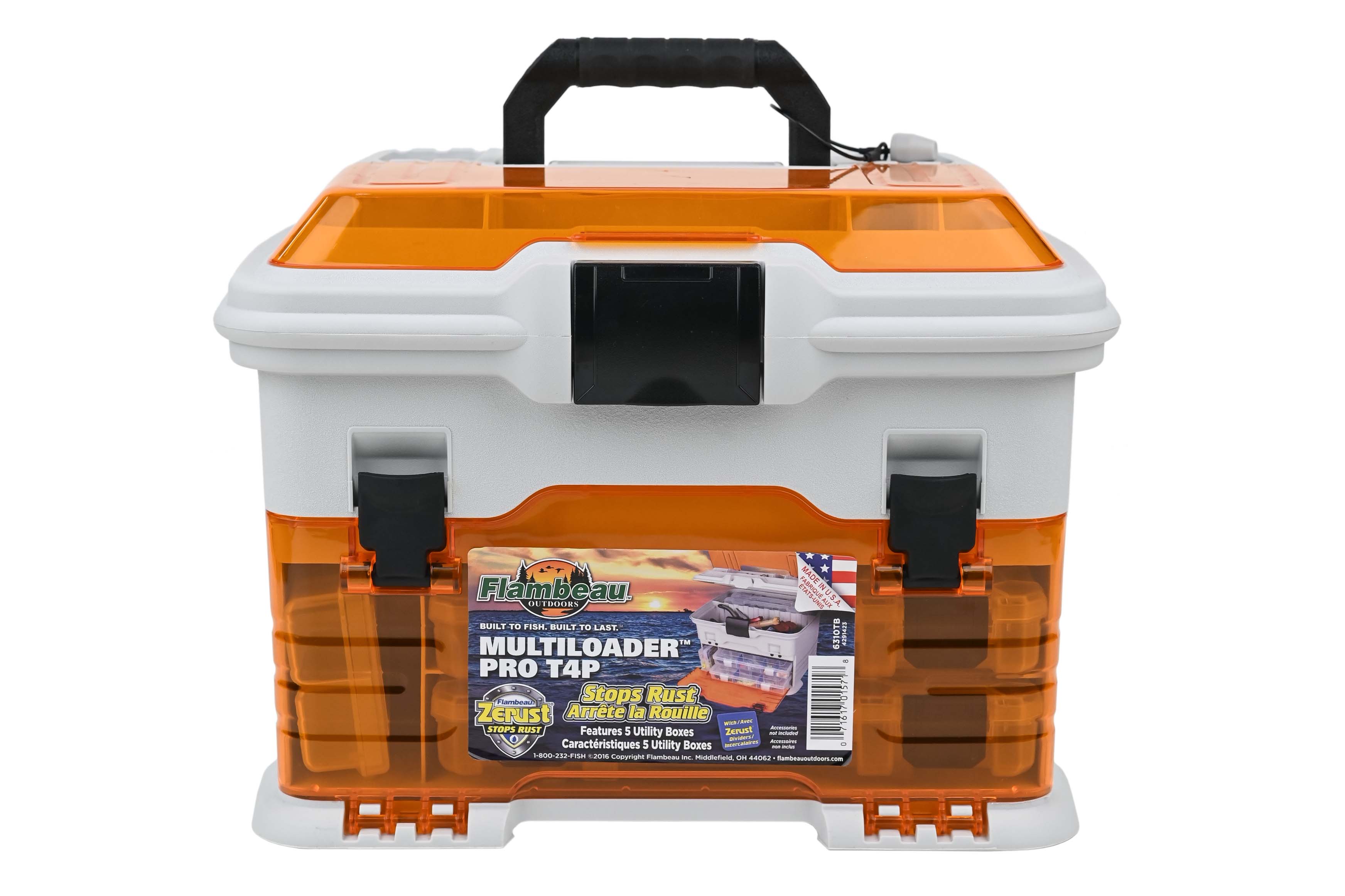 flambeau tackle t5 multiloader tackle box Outdoors T5P Pro Box, 7 Tuff Tainers, Blue Gold Keep your fishing supplies in order with the Flambeau T5 Multiloader Pro Tackle Storage box Flambeau T5 Multiloader Pro Zerust