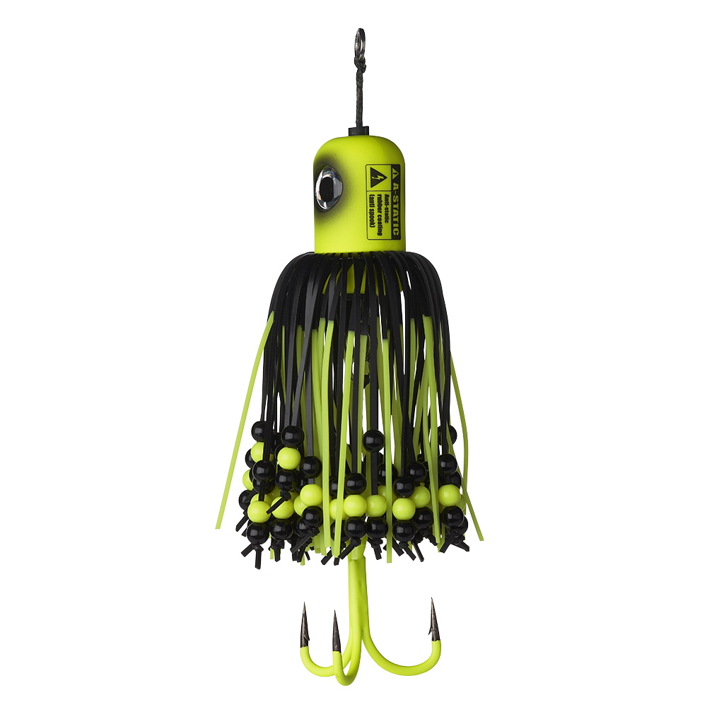 Блесна DAM Madcat A-static clonc teaser 16см 3/0 250гр FLuo Yellowe UV - фото 1