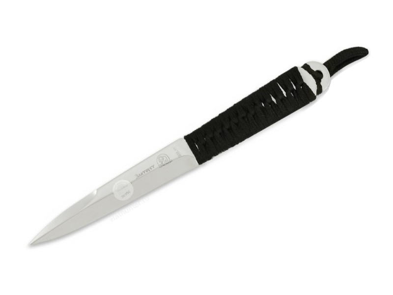 Нож Росоружие Штырь сталь 40х12  рукоять оплетка - фото 1