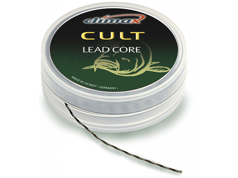 Поводочный материал Climax Cult lead core silt 10м 35lbs   - фото 1