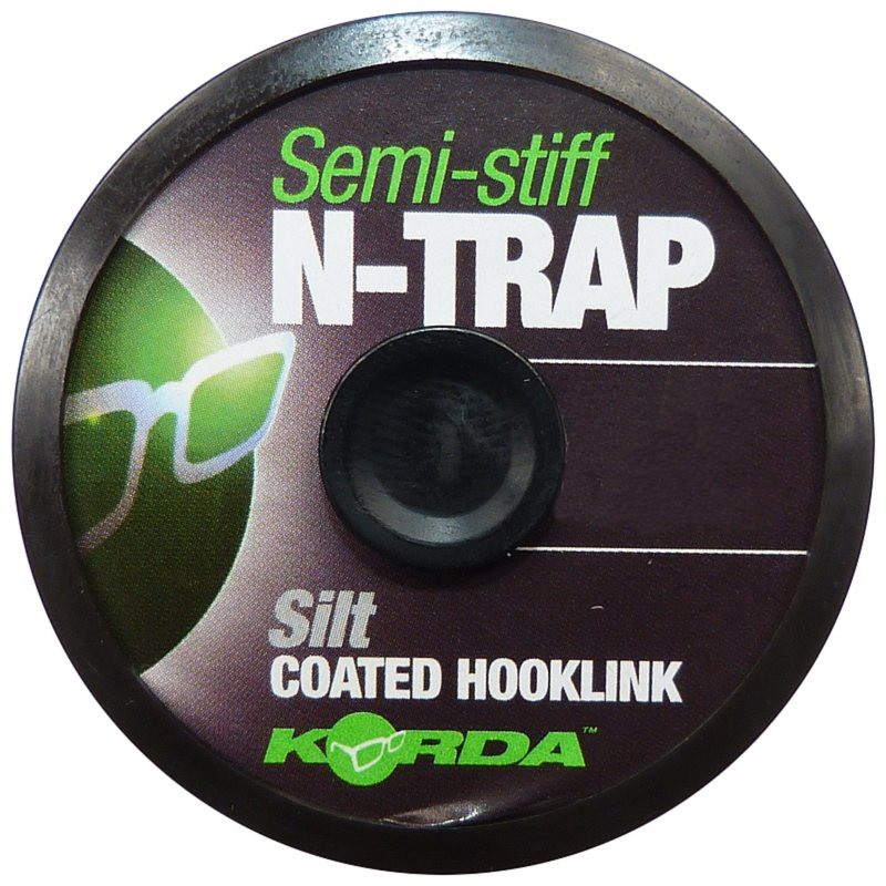 Поводочный материал Korda N Trap semi silt 15lb - фото 1