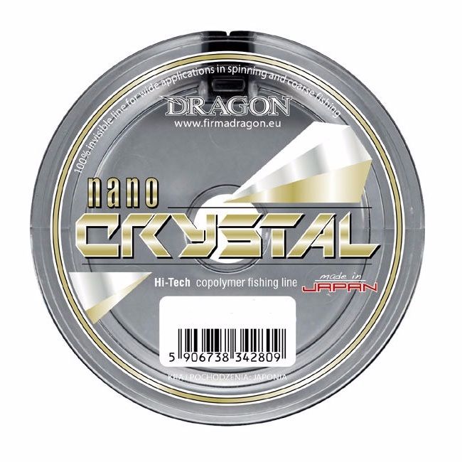 Леска Dragon Nano Crystal прозрачная 135м 0.30мм 10.50кг - фото 1