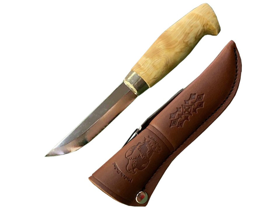 Нож Ahti Metsa RST клинок 9,5см 12C27 рукоять дерево