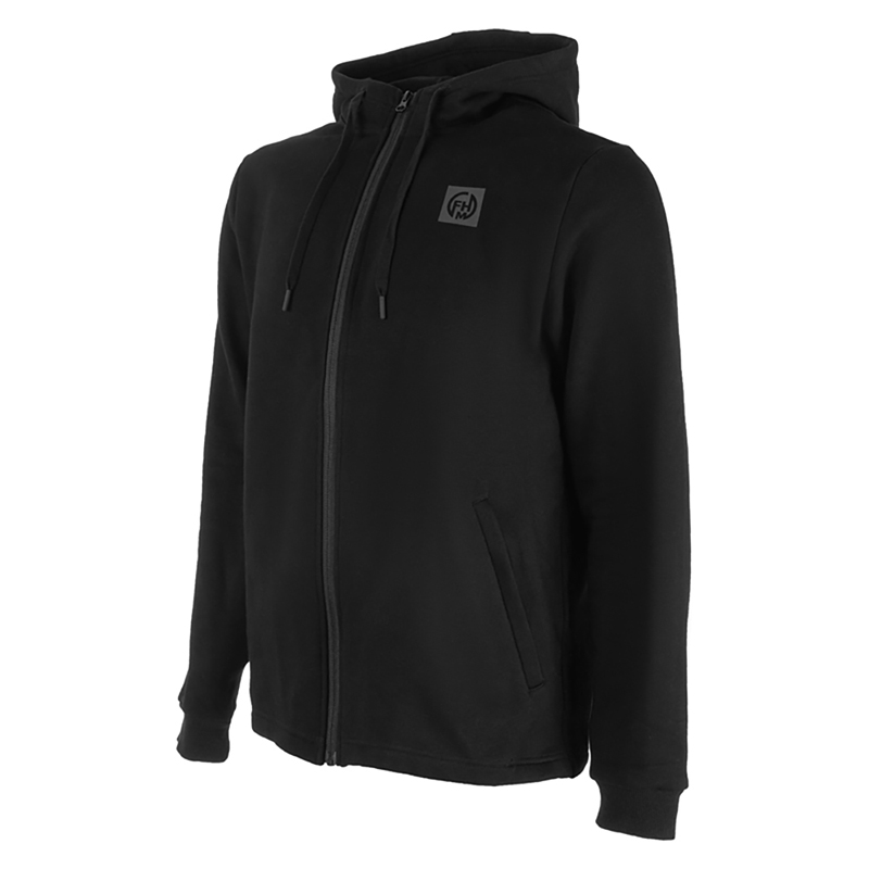 Худи FHM Wave zip V2 черный - фото 1