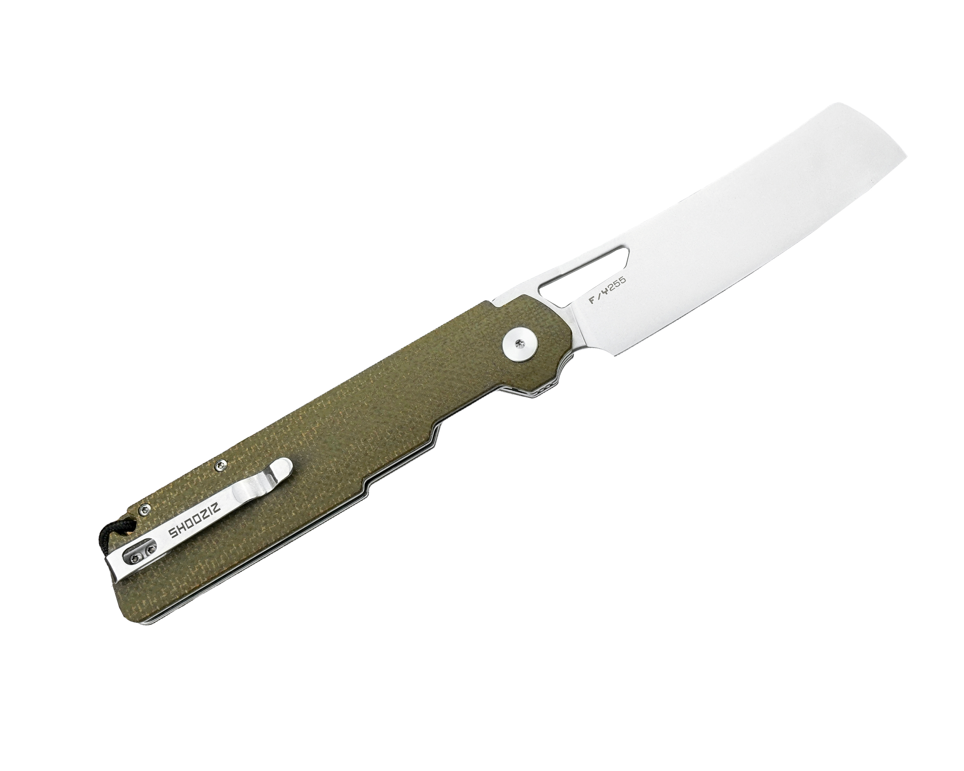 Нож SHOOZIZ XUN119A-G складной D2 рукоять G10+3D - фото 1
