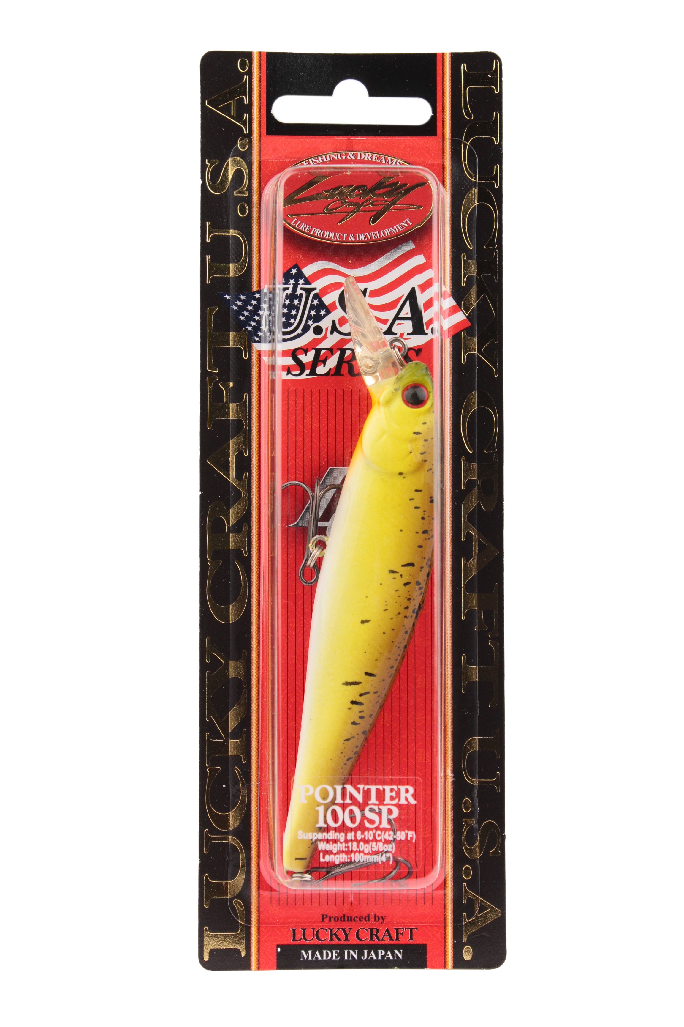 Воблер Lucky Craft Pointer 100 SP161 Pineapple Shad - фото 1