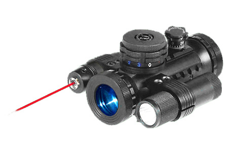 Прицел коллиматорный Bering Optics Precision Reflex с лцу и фонарем - фото 1