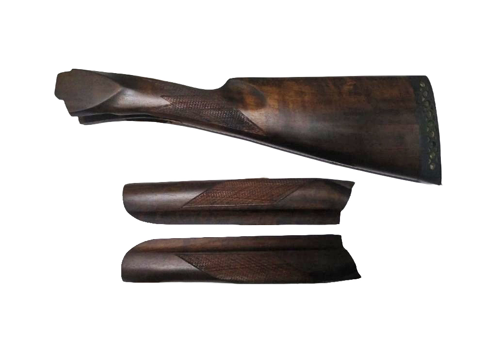 Приклад+цевье Левша ТОЗ-34 Английская ложа орех - фото 1