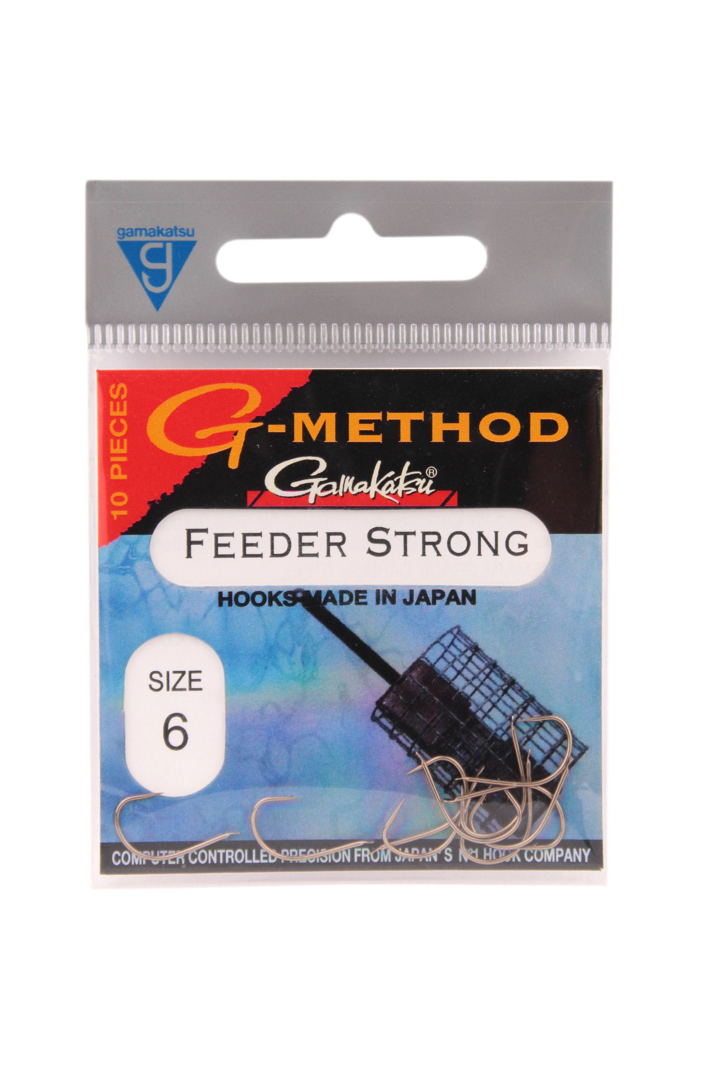 Крючок Gamakatsu G-Method feeder strong bronze №6 - фото 1